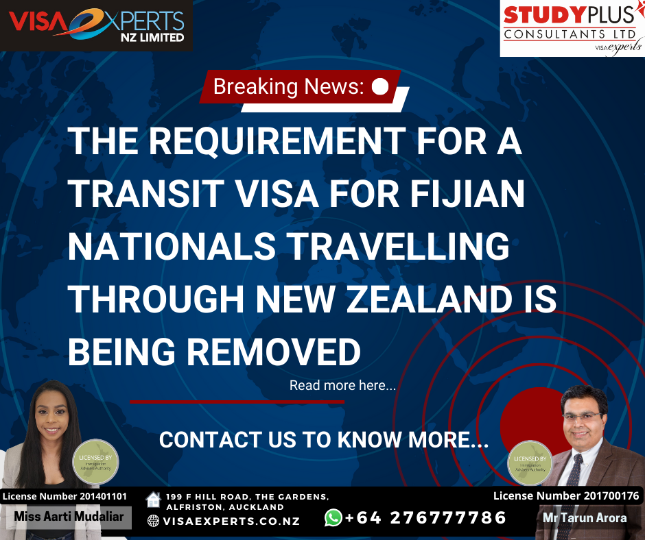 Transit Visa for Fijian Nationals